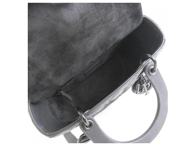 Borsa Christian Dior Lady Medium Nero - vista 9