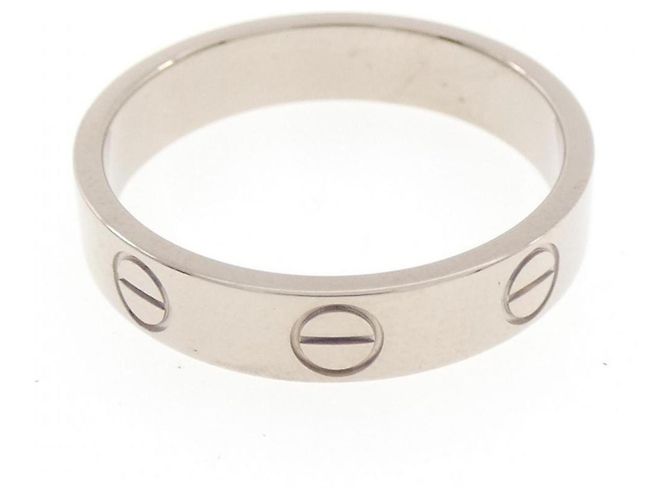 Anello Mini Love in oro bianco Cartier D'oro - vista 2