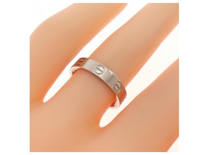 Anello Mini Love in oro bianco Cartier D'oro - vista 4