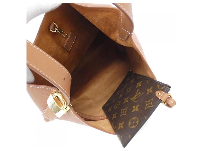 Louis Vuitton Low Key Hobo MM Schultertasche Braun Cognac - Ansicht 8