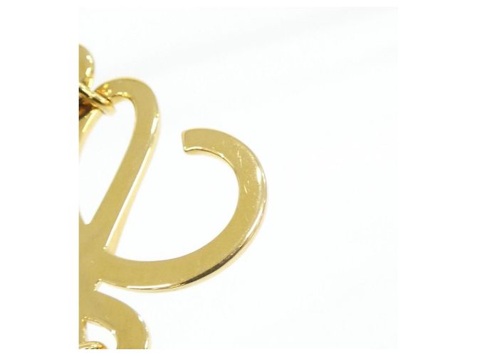 Charm per borsa Loewe in pelle di vitello dorata D'oro - vista 4