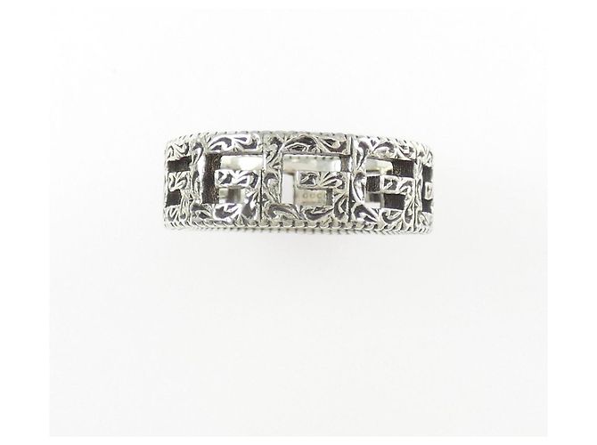 Anello Gucci Square G in argento - vista 2