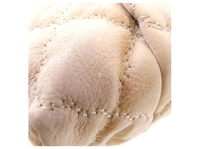 Bolso de hombro Chanel Hampton Line 66132 Beige - vista 4