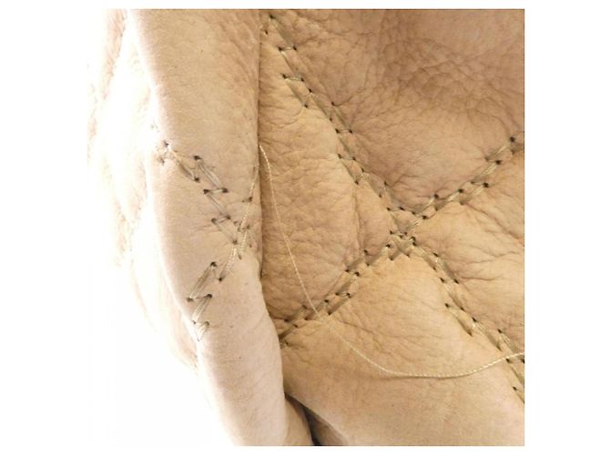 Bolso de hombro Chanel Hampton Line 66132 Beige - vista 5