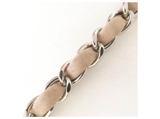 Bolso de hombro Chanel Hampton Line 66132 Beige - vista 7
