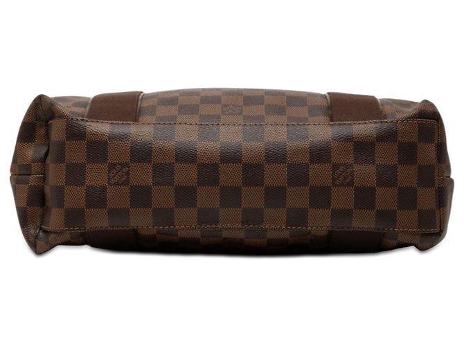 Louis Vuitton Marrone Damier Ebene Cabas Beaubourg - vista 3