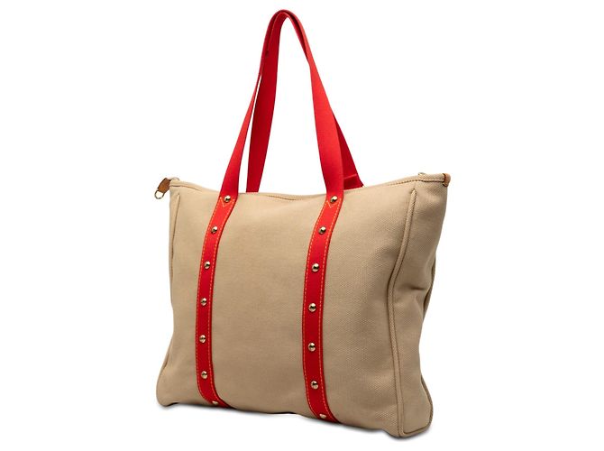 Louis Vuitton Beige Antigua Cabas GM - vista 2