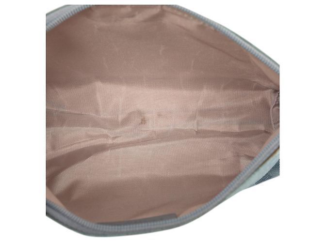Pochette Dior Blue Diorissimo Trotter in tela - vista 4