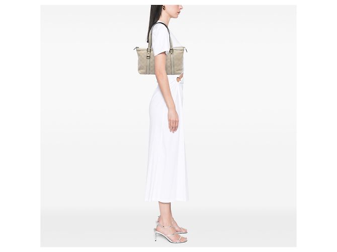 Gucci White Guccissima Abbey D Ring Tote Weiß - Ansicht 7