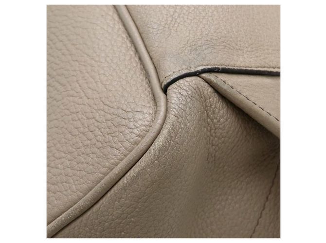 Zaino Prada Brown Vitello Daino Cinch Marrone Taupe - vista 16