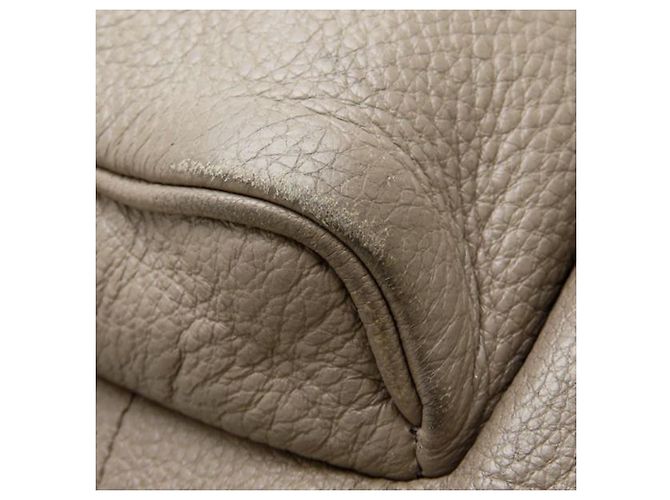 Zaino Prada Brown Vitello Daino Cinch Marrone Taupe - vista 18