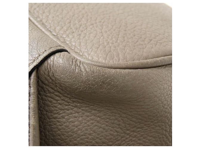 Zaino Prada Brown Vitello Daino Cinch Marrone Taupe - vista 7