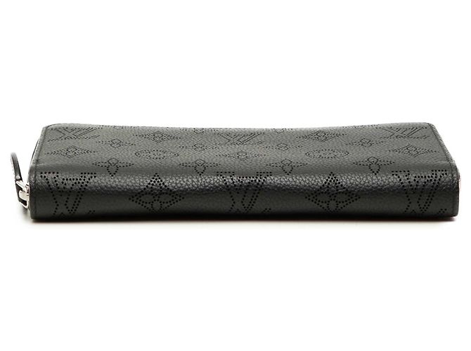 Cartera Zippy Monogram Mahina negra Louis Vuitton Negro - vista 3