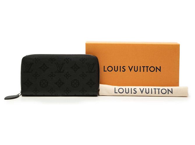 Cartera Zippy Monogram Mahina negra Louis Vuitton Negro - vista 8