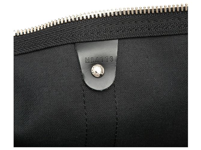 Louis Vuitton Keepall Bandouliere 45 in Damier Graphite nero - vista 6