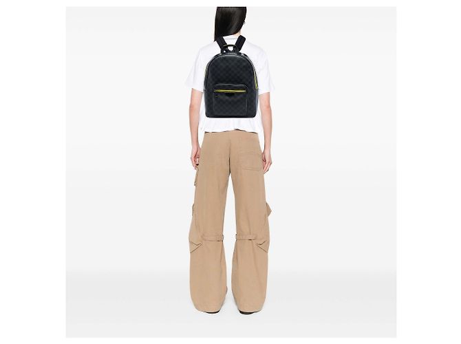 Louis Vuitton Josh in Damier Graphite nero - vista 6