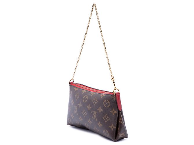 Clutch Louis Vuitton Brown Monogram Pallas Marrone - vista 2