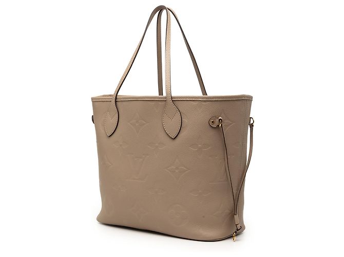 Louis Vuitton Beige Monogram Giant Empreinte Neverfull MM - vista 2