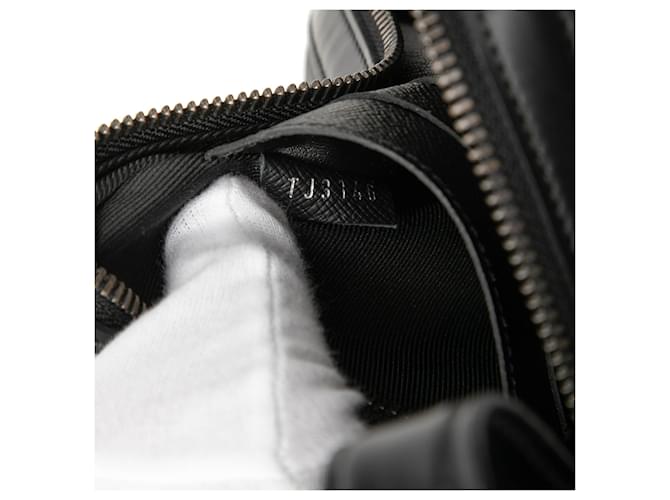 Clutch Box Monogram Eclipse nera Louis Vuitton Nero - vista 6