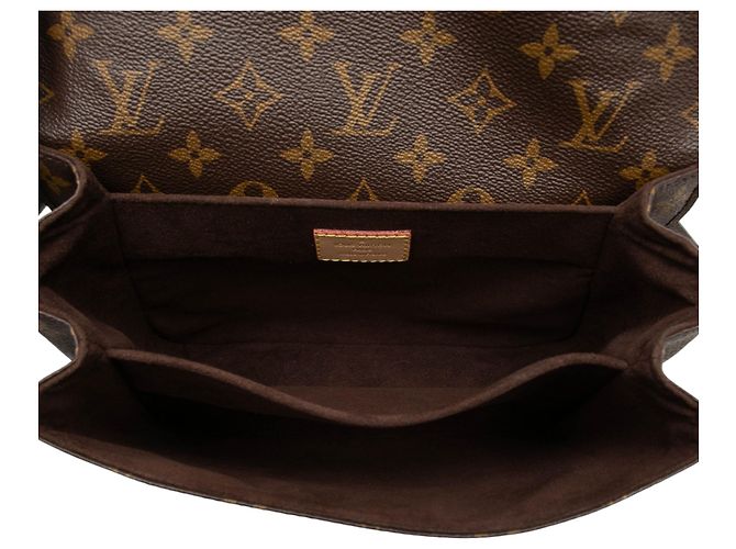 Louis Vuitton Pochette Metis Monogram Marrone - vista 4