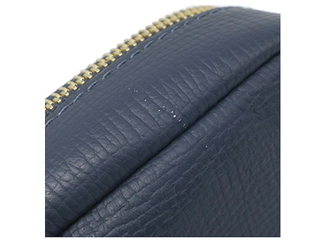 Double Phone Pouch in Denim Monogram Blue Nigo e Taurillon Louis Vuitton - vista 6