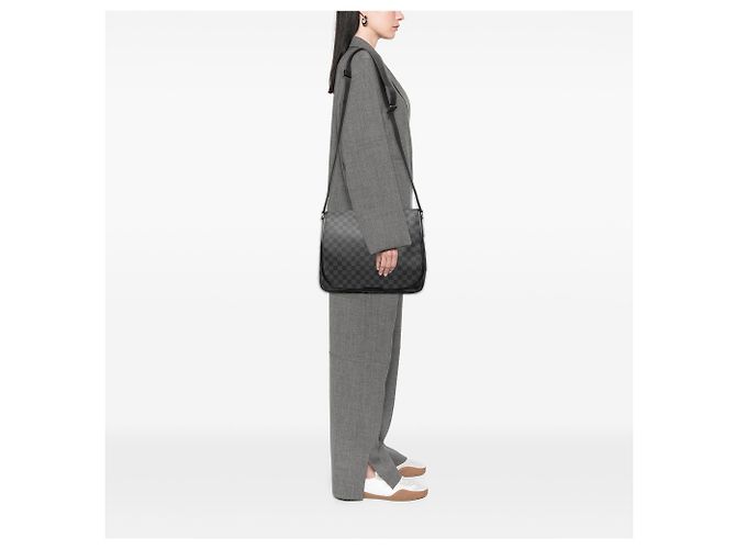 Louis Vuitton Nero Damier Graphite Daniel MM - vista 7