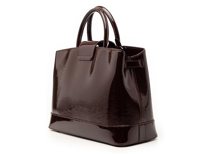 Twist Louis Vuitton Purple Electric Epi Mirabeau GM Porpora - vista 2