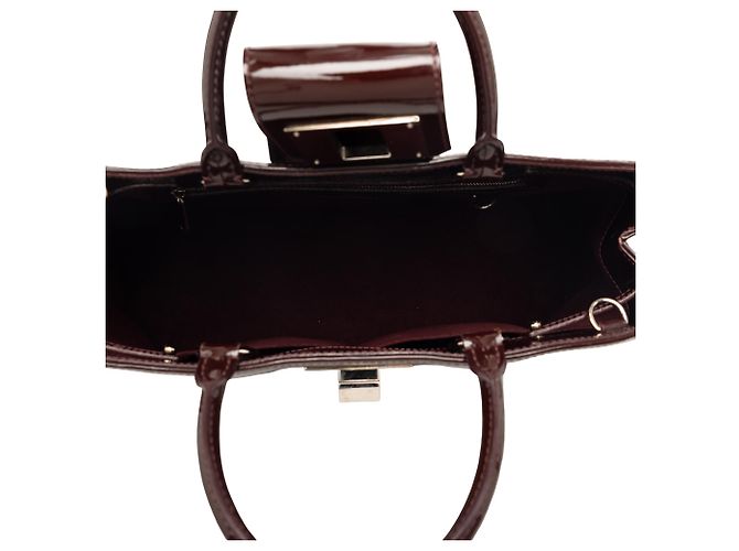 Twist Louis Vuitton Purple Electric Epi Mirabeau GM Porpora - vista 4