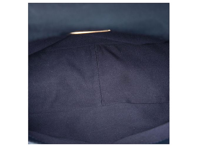 Chanel Blue Large Canvas 19 Flap Blu navy - vista 4