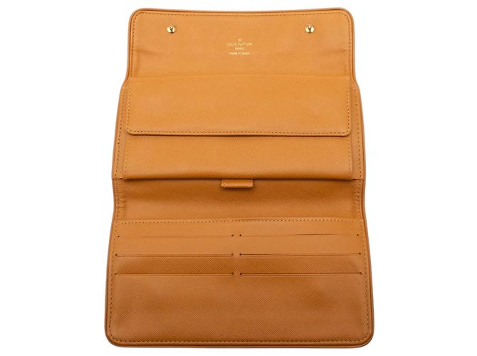Louis Vuitton Beige Monogram Mini Lin Porte Tresor International Wallet - view 4