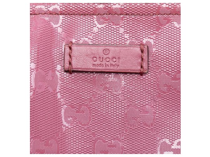 Gucci Pink GG Imprime Crossbody Rosa - vista 5