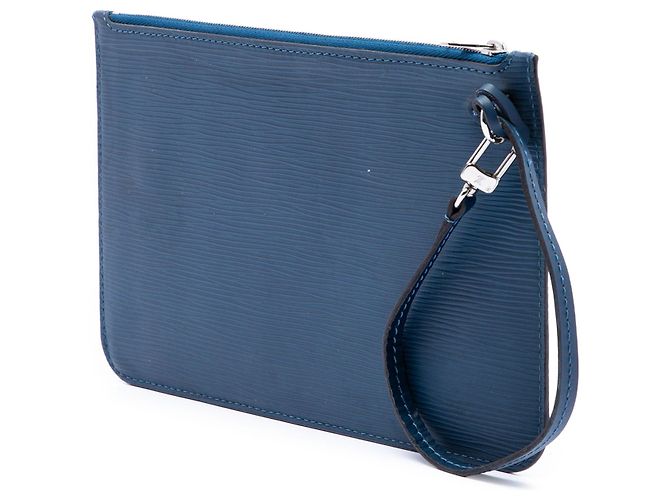 Pochette Louis Vuitton Blue Epi Neverfull - vista 2