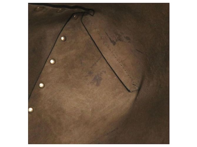 Borsa a secchiello Valentino in pelle bianca con Rockstud - vista 6