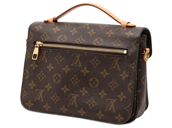 Louis Vuitton Pochette Metis Monogram Marrón Castaño - vista 2