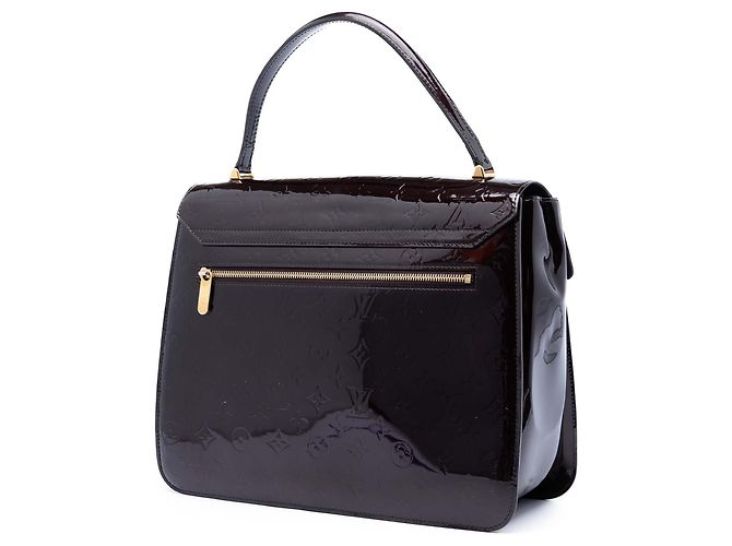 Louis Vuitton Romaine in monogram vernis viola Porpora - vista 2