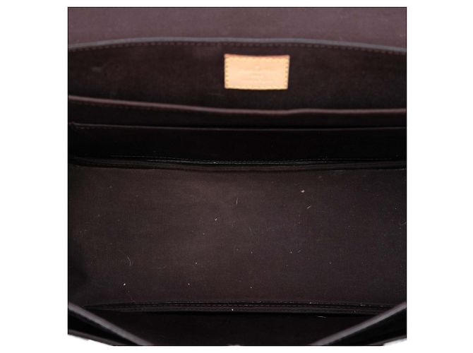 Louis Vuitton Romaine in monogram vernis viola Porpora - vista 4