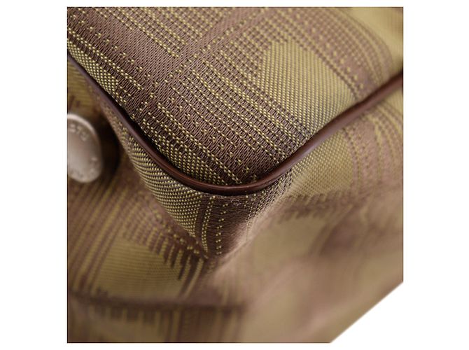 Tote in nylon Chanel Brown New Travel Line Marrone Cachi - vista 17