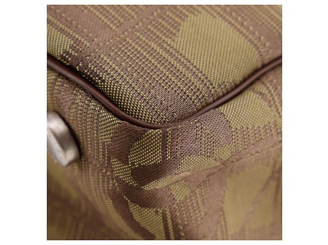 Tote in nylon Chanel Brown New Travel Line Marrone Cachi - vista 18