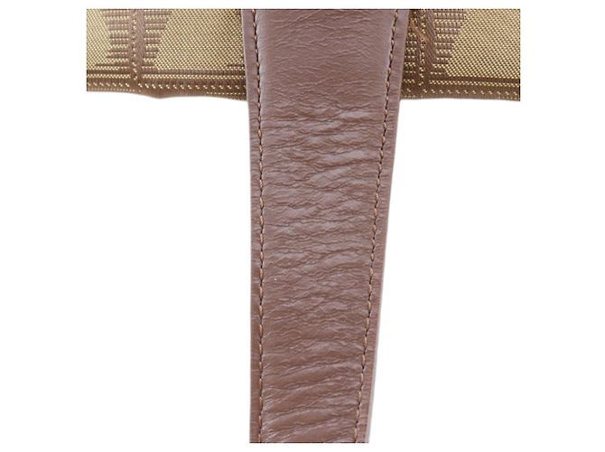 Tote in nylon Chanel Brown New Travel Line Marrone Cachi - vista 24