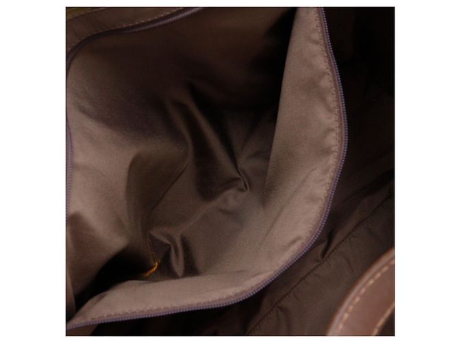 Tote in nylon Chanel Brown New Travel Line Marrone Cachi - vista 5
