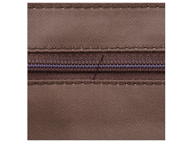 Tote in nylon Chanel Brown New Travel Line Marrone Cachi - vista 9