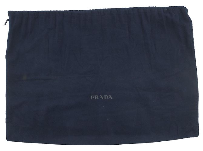 Tote acolchoado estampado em Re Nylon cinza Prada Marrom - vista 9
