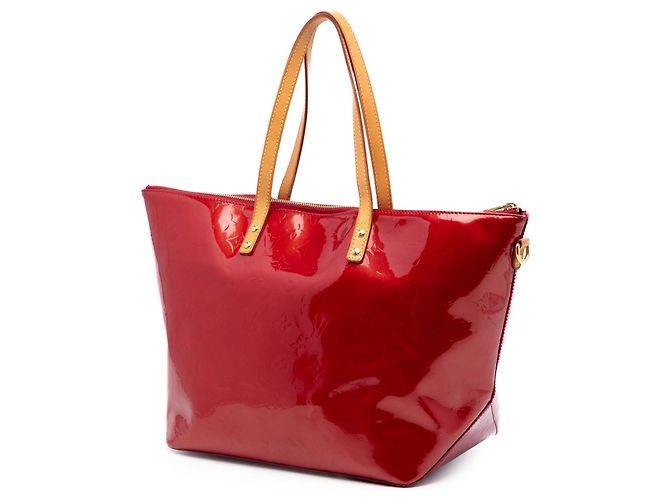 Louis Vuitton Red Monogram Vernis Bellevue GM Rosso - vista 2