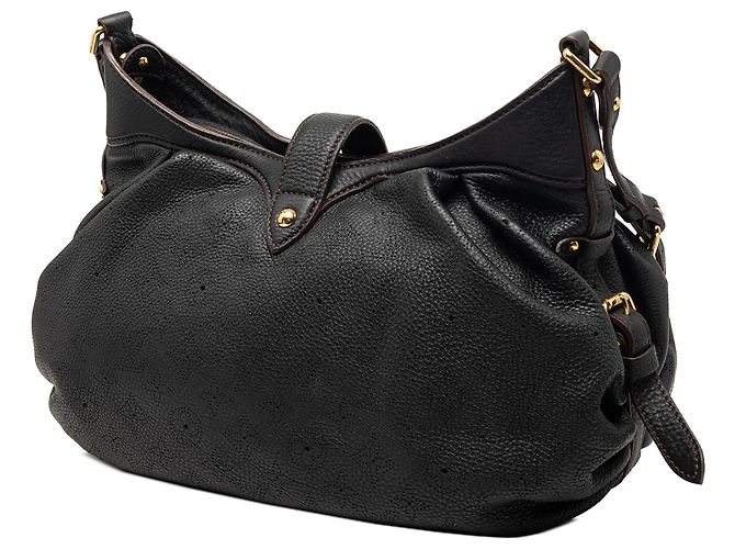 Louis Vuitton Black Monogram Mahina XS Nero - vista 2