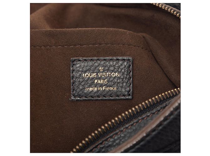 Louis Vuitton Black Monogram Mahina XS Nero - vista 5