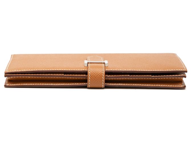 Hermès Brown Epsom Bearn Wallet - view 3