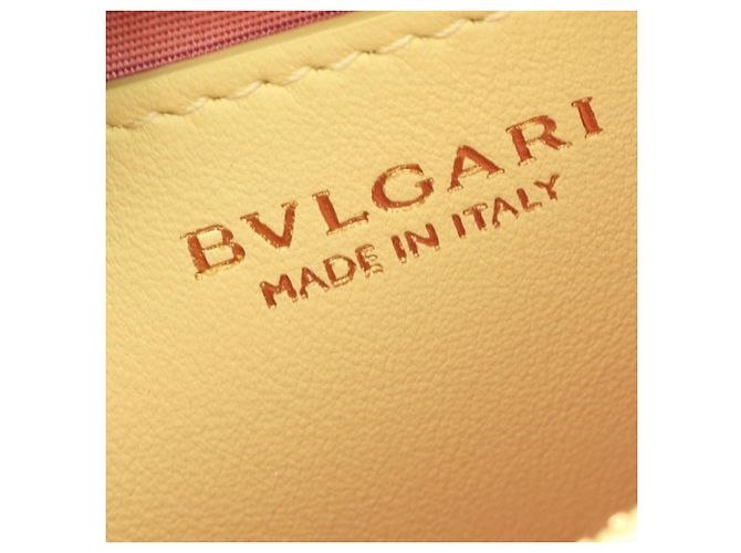Bulgari Borsa Serpenti Ellipse in pelle nera piccola Bvlgari Giallo - vista 4