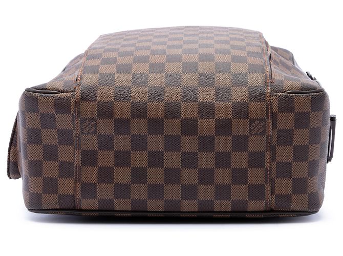 Louis Vuitton Marrone Damier Ebene Olav GM - vista 3