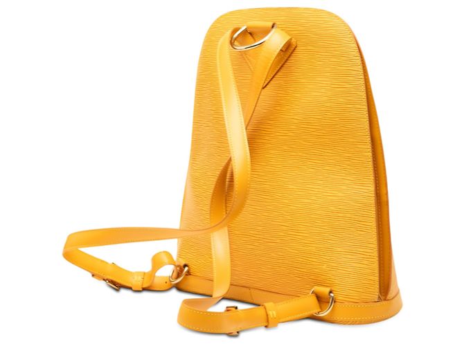 Louis Vuitton Yellow Epi Gobelins Giallo - vista 2