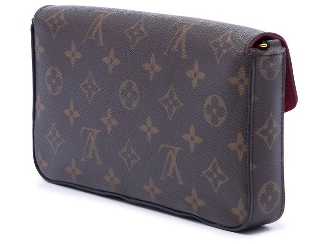 Louis Vuitton Pochette Felicie Marrone Monogram - vista 2